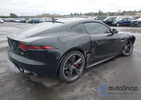 2018 Jaguar F-Type R из США, поврежденный, VIN SAJD51EE1JCK48594